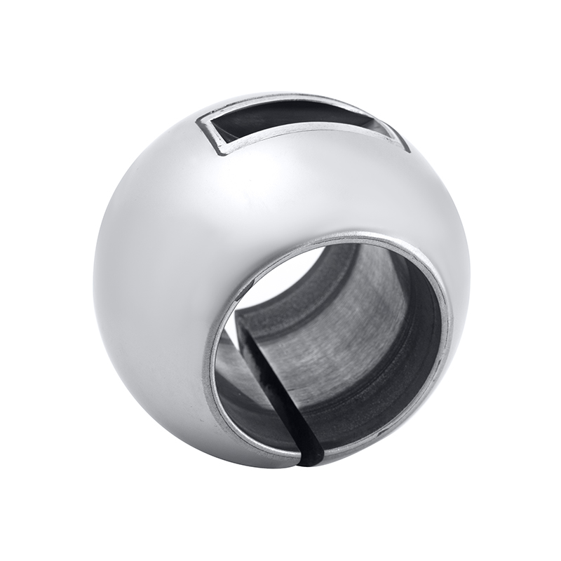 Vertical Slot Solid Floating Ball Valve Ball